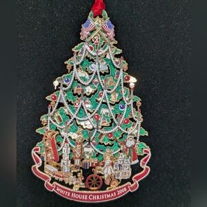 White House Christmas 2008 Ornament